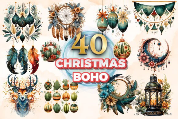 Christmas Boho Clipart Sublimation 11: A Review for Crafters