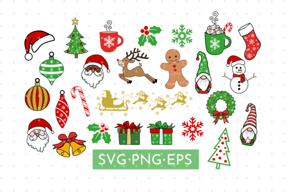 Christmas Clipart Svg Bundle Review for Illustrations