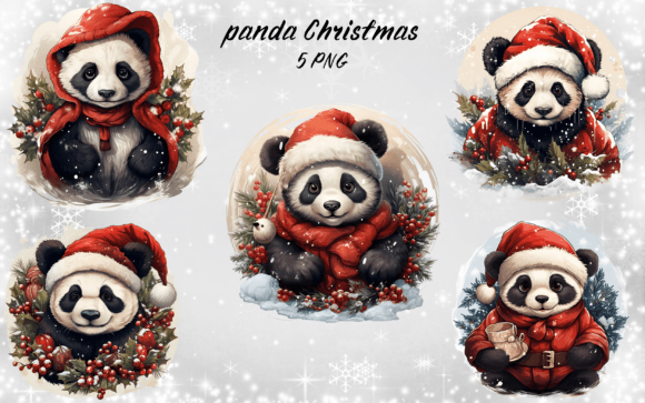 Christmas Panda Sublimation Bundle: A Review for Sellers
