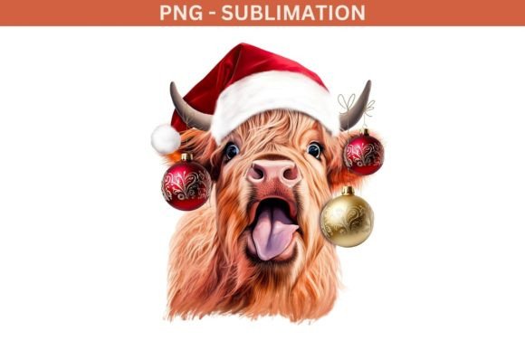 Highland Cow Christmas, Winter PNG: A Review for Modern Illustrations