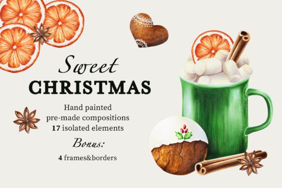 Sweet Christmas Pre-made Compositions Review